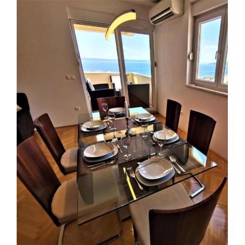 Apartment Makarska, panoramic sea & mountains view, Čuček