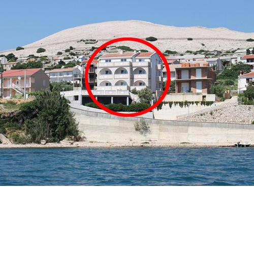 Apartments by the sea Zubovici, Pag - 4130