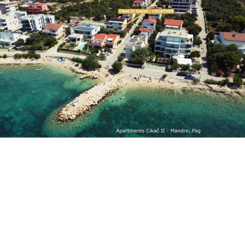 Apartments Cikač II - modern apartments by the beach