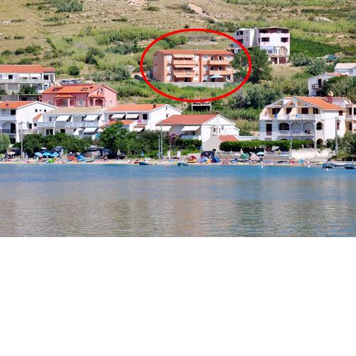 Apartments with a parking space Metajna, Pag - 18237