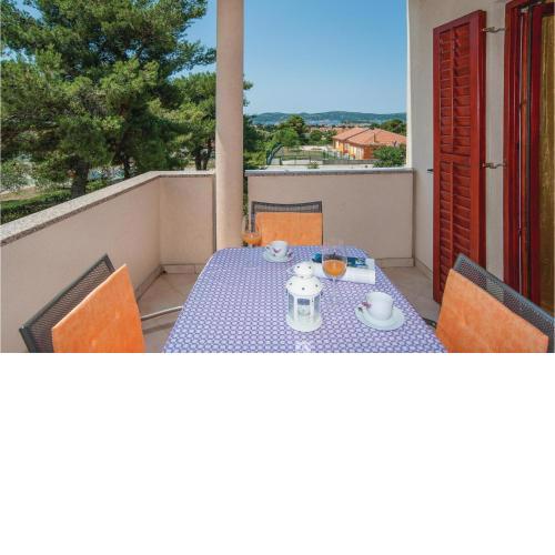 Awesome Apartment In Biograd With House Sea View