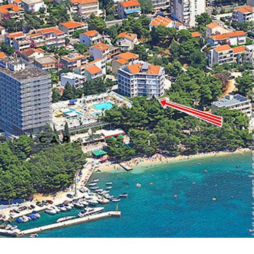 Beachfront apartment Romilda