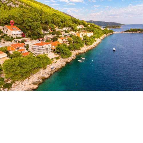 Cozy Apartment In Blato With House Sea View