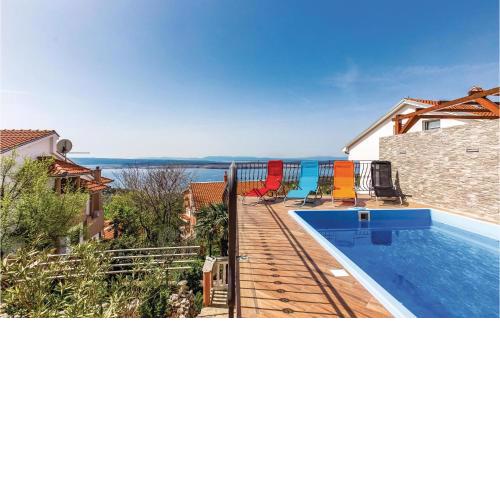 Cozy Apartment In Crikvenica With House Sea View