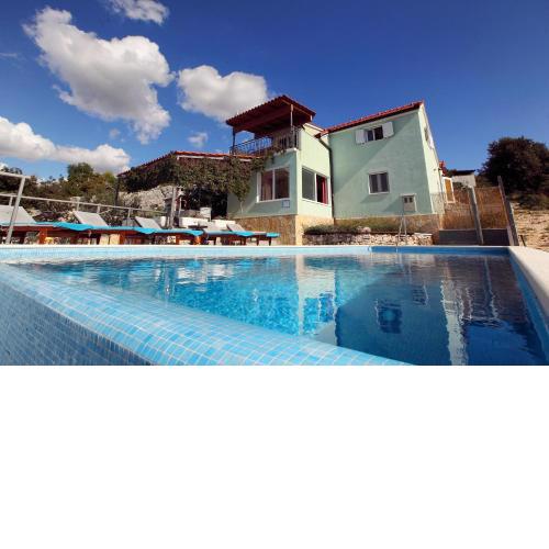 Family friendly house with a swimming pool Kanica, Rogoznica - 10367