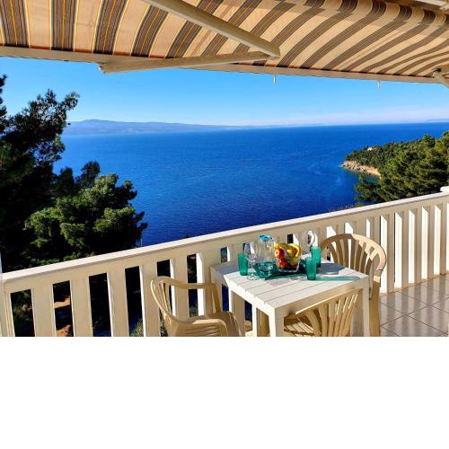 Holiday villa Gojko in Omis - Stanici with sea view