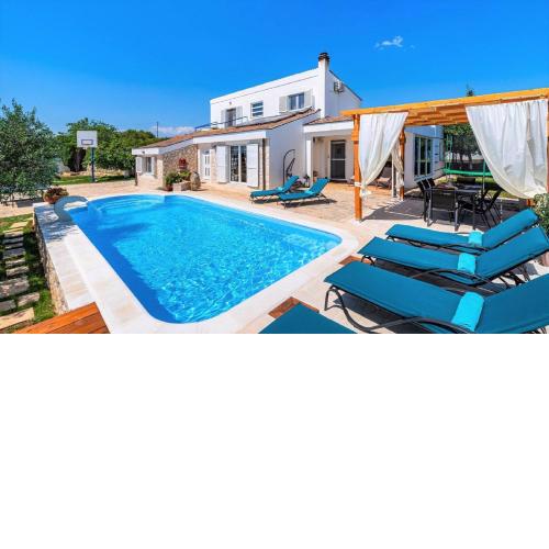 MY DALMATIA - Villa Elia with private pool and panoramic sea view