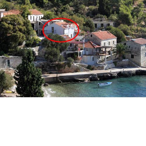 Seaside secluded apartments Cove Tvrdni Dolac, Hvar - 8703
