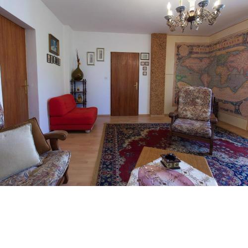 Spacious apartment with terrace 450 m distant from the beach
