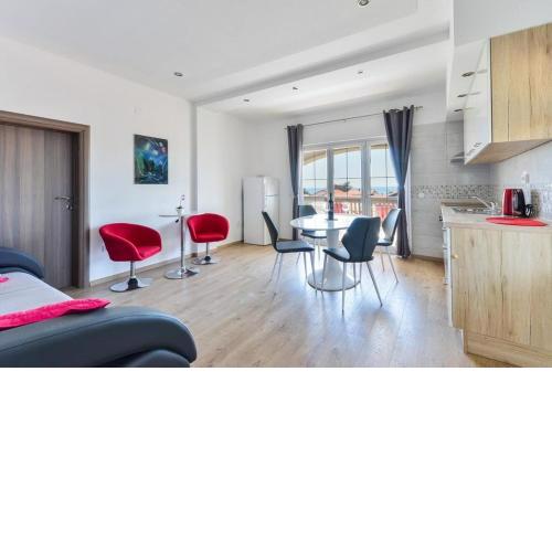 Studio apartment in Vir with balcony, air conditioning, WiFi, dishwasher 4589-2