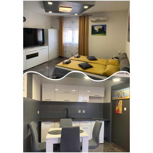 Studio DAMA blizina amfiteatra i bus kolodvora ,privatan parking ,Self-Check- In
