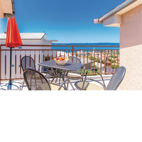 Stunning Apartment In Novi Vinodolski With Wifi
