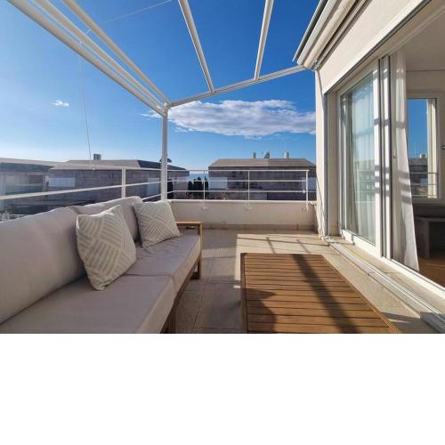 Sunny Sky Punta Skala, see view, 75 m to the beach