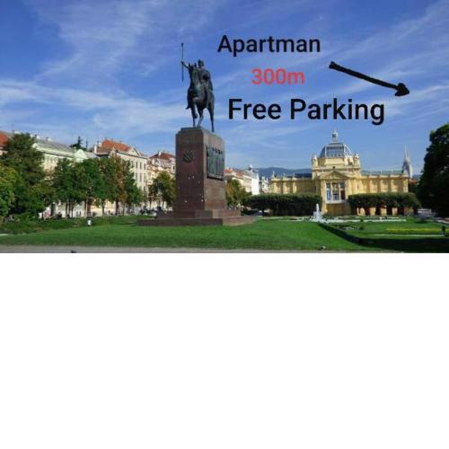 Zagreb center free parking